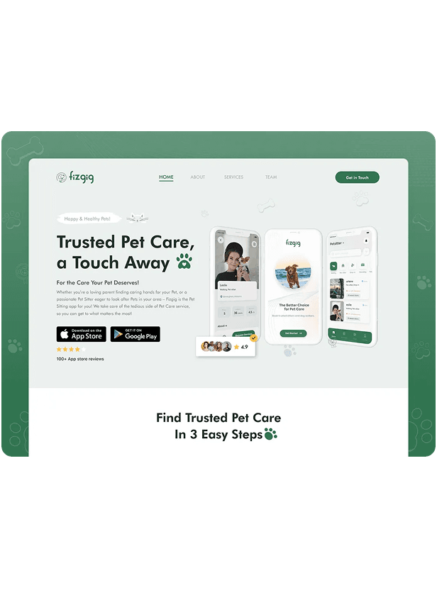 Web development project